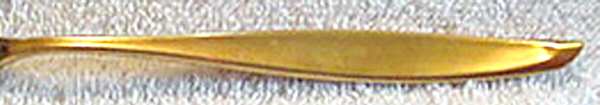 Ron Fil (Stainless, Gold Plate) by Unknown Mfg Silver