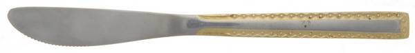 UNF1524GO (Stainless, Gold Accent) Modern Solid Knife