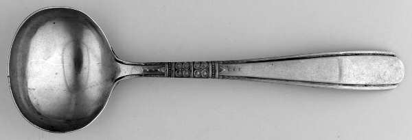 UNF1280 (Sterling) Round Bowl Soup Spoon (Bouillon)