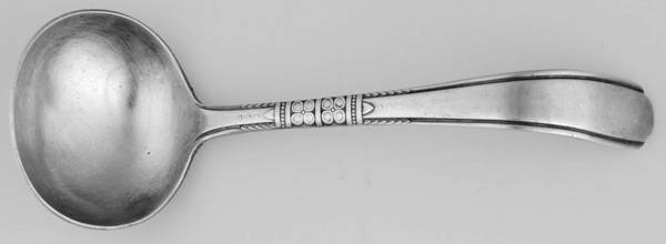 UNF1280 (Sterling) Ladle-Cream/Solid Piece-Small