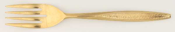 UNF7566 (Gold Electroplate) Individual Salad Fork