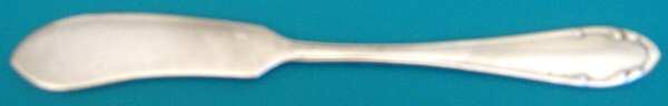 Luxor (Sterling) Flat Handle Butter Spreader