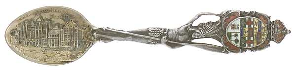 Canada Souvenir Spoons (Sterling) Canada Demitasse Spoon by Unknown Mfg Silver