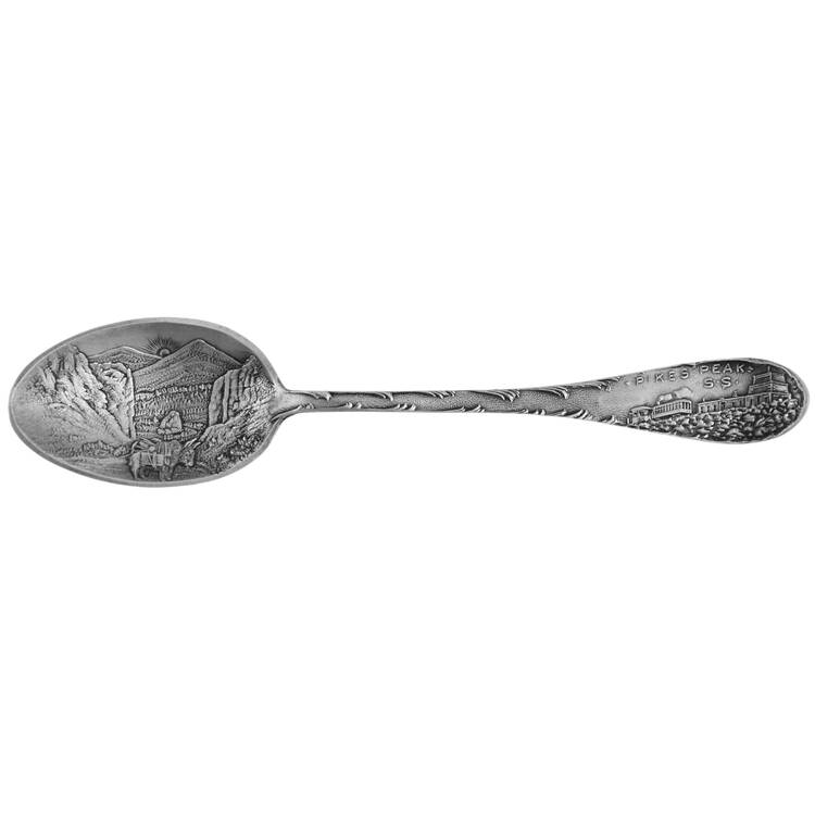 States & Cities Souvenir Spoons (Sterling) Colorado Individual Salt Spoon