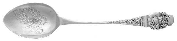 Sterling Souvenir Spoons Demitasse Spoon by Unknown Mfg Silver