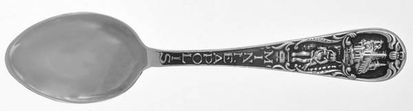 Sterling Souvenir Spoons Minnesota Demitasse Spoon by Unknown Mfg Silver