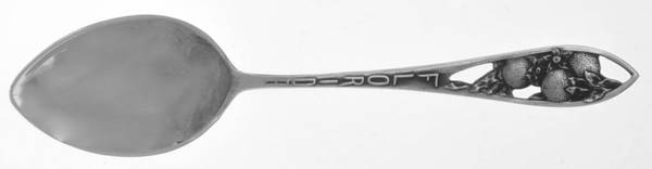 Sterling Souvenir Spoons Florida Demitasse Spoon by Unknown Mfg Silver