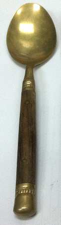 UNF2017 (Wood-Bronze) Place/Oval Soup Spoon