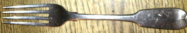 H6C1 (Sterling) Individual Salad Fork by Samuel Hayne & Dudley Cater