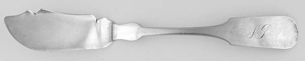 U1S1 (Coin) Flat Handle Master Butter Knife by Curtiss, Candee and Stiles