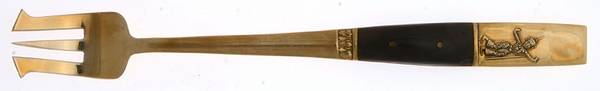 Siam (Brass) Long Handle Pickle/Olive Fork