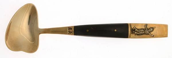 Siam (Brass) Large Solid Jelly Server by Unknown Mfg Silver