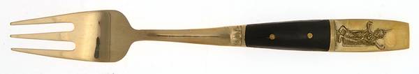 Siam (Brass) Cocktail/Seafood Fork