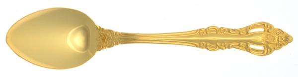 Romantic Rose (Gold Electroplate) Teaspoon