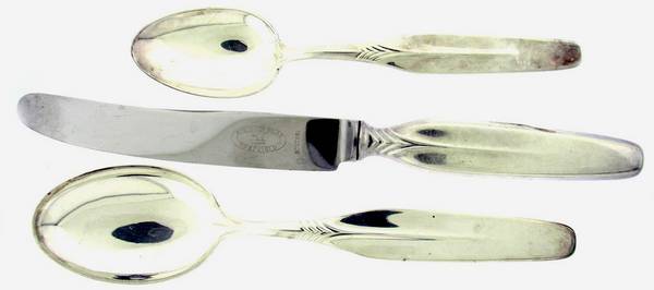UNF2204 (Sterling-Gold Vermeil) by Unknown Mfg Silver