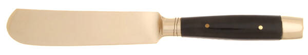 URT2 (Brass) Butter Spreader Hollow Hdl-Paddle/Stainless Blade