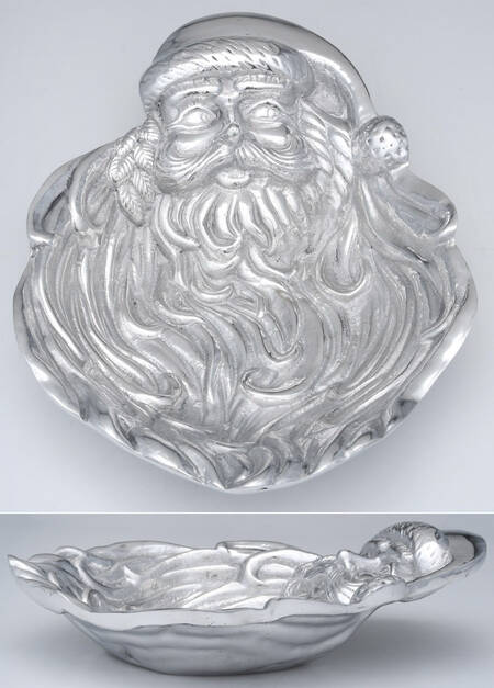 Santa (Aluminum, Hollowware) by Unknown Manufacturer
