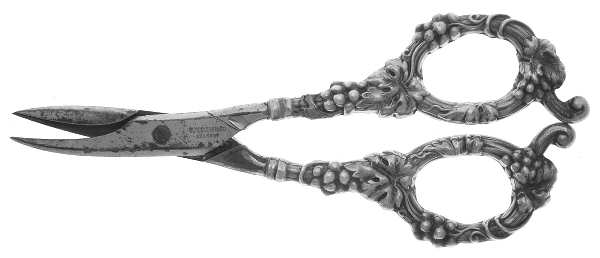 VCF1 (STERLING) Grape Shears with Hollow Handle
