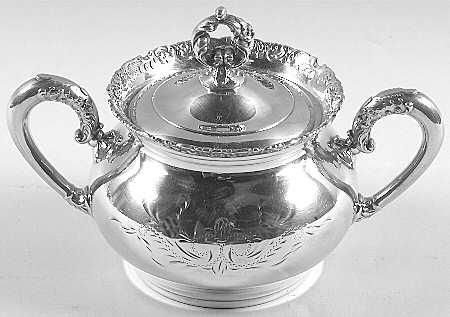 468 (Silverplate, Hollowware) Sugar Bowl & Lid