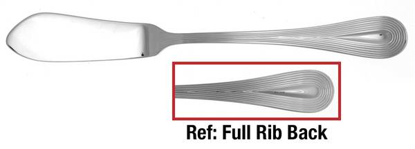 Lariat-Noveau (Stainless) Flat Handle Master Butter Knife