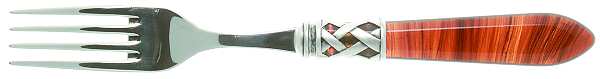 Aladdin-Tortoiseshell (Antique Lattice) Fork by Vietri