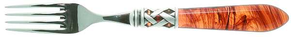 Aladdin-Tortoiseshell (Antique Lattice) Individual Salad Fork