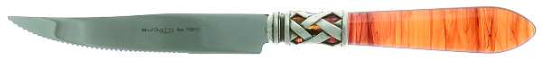 Aladdin-Tortoiseshell (Antique Lattice) Individual Steak Knife Hollow Handle