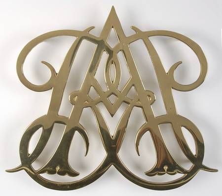 Brass Trivets-Brass Hollowware Trivet