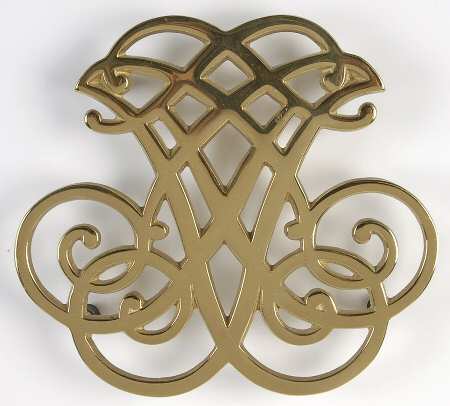 Brass Trivets-Brass Hollowware Trivet