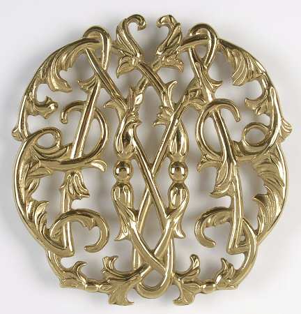 Brass Trivets-Brass Hollowware Trivet