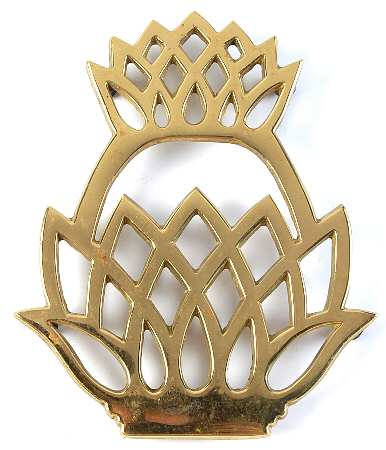 Brass Trivets-Brass Hollowware Trivet