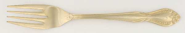 VS36 (Gold Electroplate) Individual Salad Fork