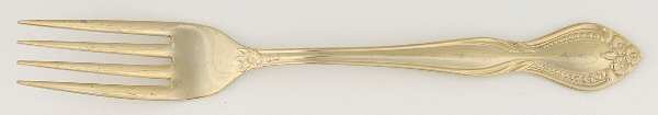 VS36 (Gold Electroplate) Fork by Viners of Sheffield