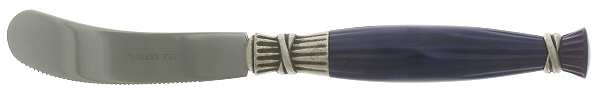 Dolce Vita-Blue (Stainless) Solid Cheese Spreader
