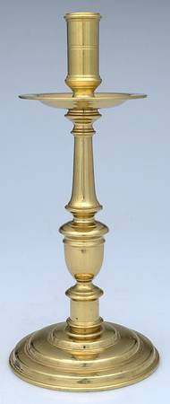 Colonial Williamsburg Brass Candlesticks 12" Candlestick by Virginia Metalcrafters
