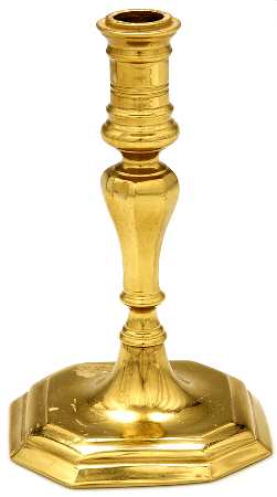 Colonial Williamsburg Brass Candlesticks 7" Candlestick