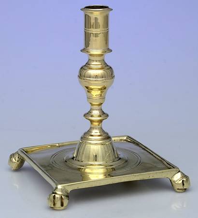 Colonial Williamsburg Brass Candlesticks 6" Candlestick
