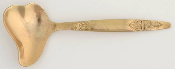 Gold Angel (Bronzeware) Sugar Spoon