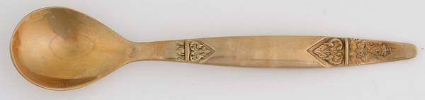 Gold Angel (Bronzeware) Demitasse Spoon