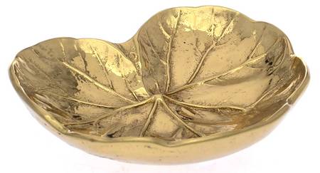 Leaves of the Month (Brass, Hollowware) by Virginia Metalcrafters