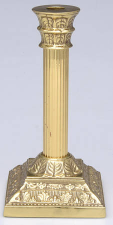 The Mount Vernon Candlestick (Brass, Hollowware) by Virginia Metalcrafters