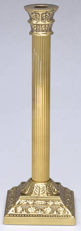 The Mount Vernon Candlestick (Brass, Hollowware) 14" Candlestick