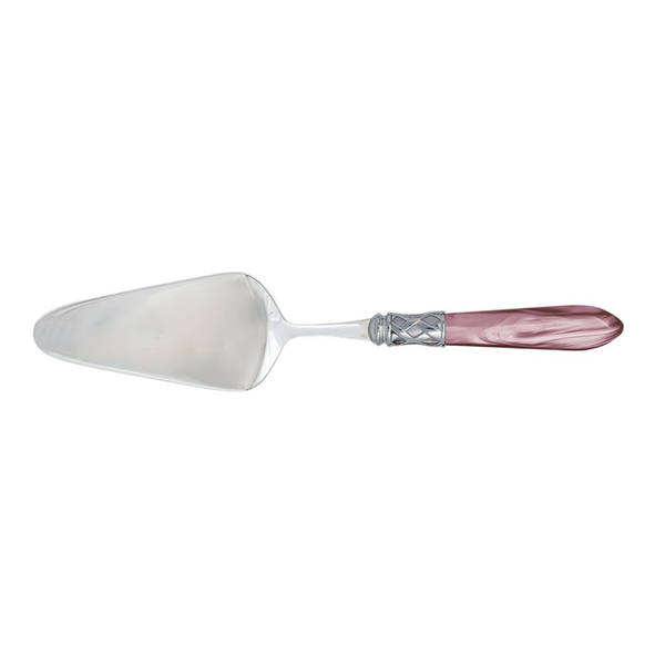 Aladdin Lilac (Brilliant Lattice) Pastry Server with Stainless Blade by Vietri