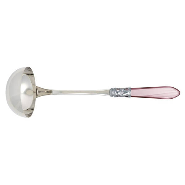 Aladdin Lilac (Brilliant Lattice) Solid Soup Ladle by Vietri