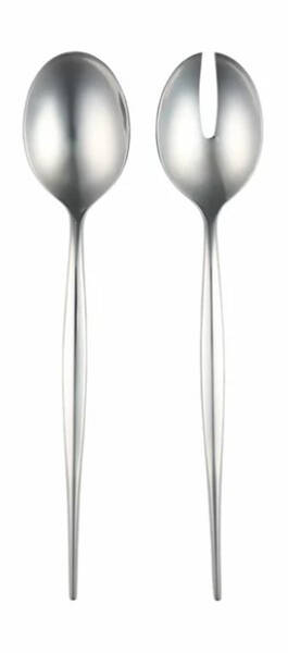 Natura (Stainless) (2 Pc) Solid Salad Set by Vietri