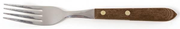 Town and Country-Brown-Walnut (Stainless) Fork