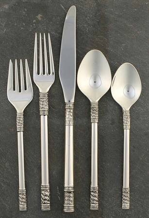 Aegean Weave (Sterling, 1970) 5 Piece Place Setting