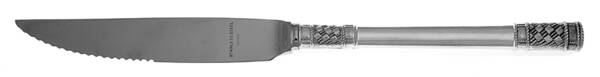 Aegean Weave (Sterling, 1970) Steak Knife Individual Hollow, Serrate HC