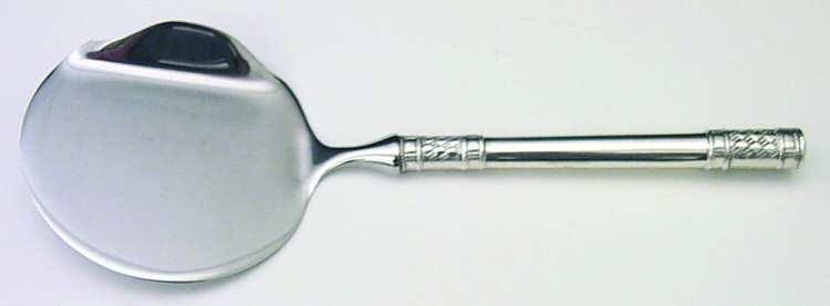 Aegean Weave (Sterling, 1970) Cranberry Server with Stainless Bowl