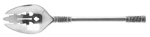 Aegean Weave (Sterling, 1970) Pierced Tablespoon (Serving Spoon)